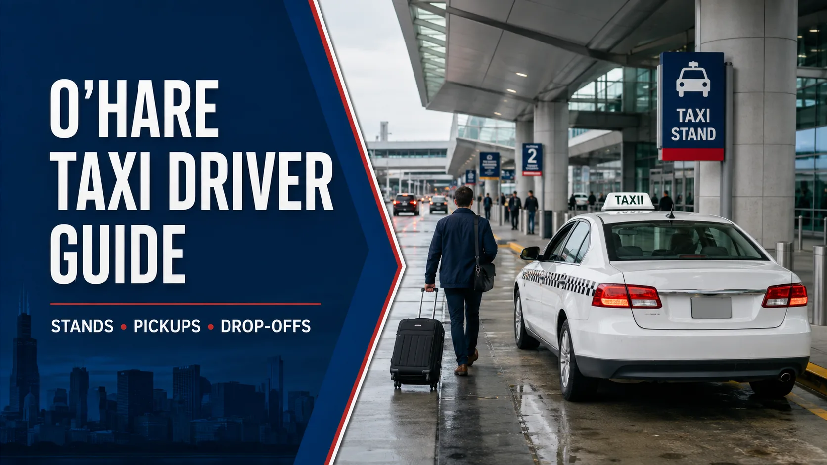 Ohare taxi driver guide - stand, pickups, and drop offs