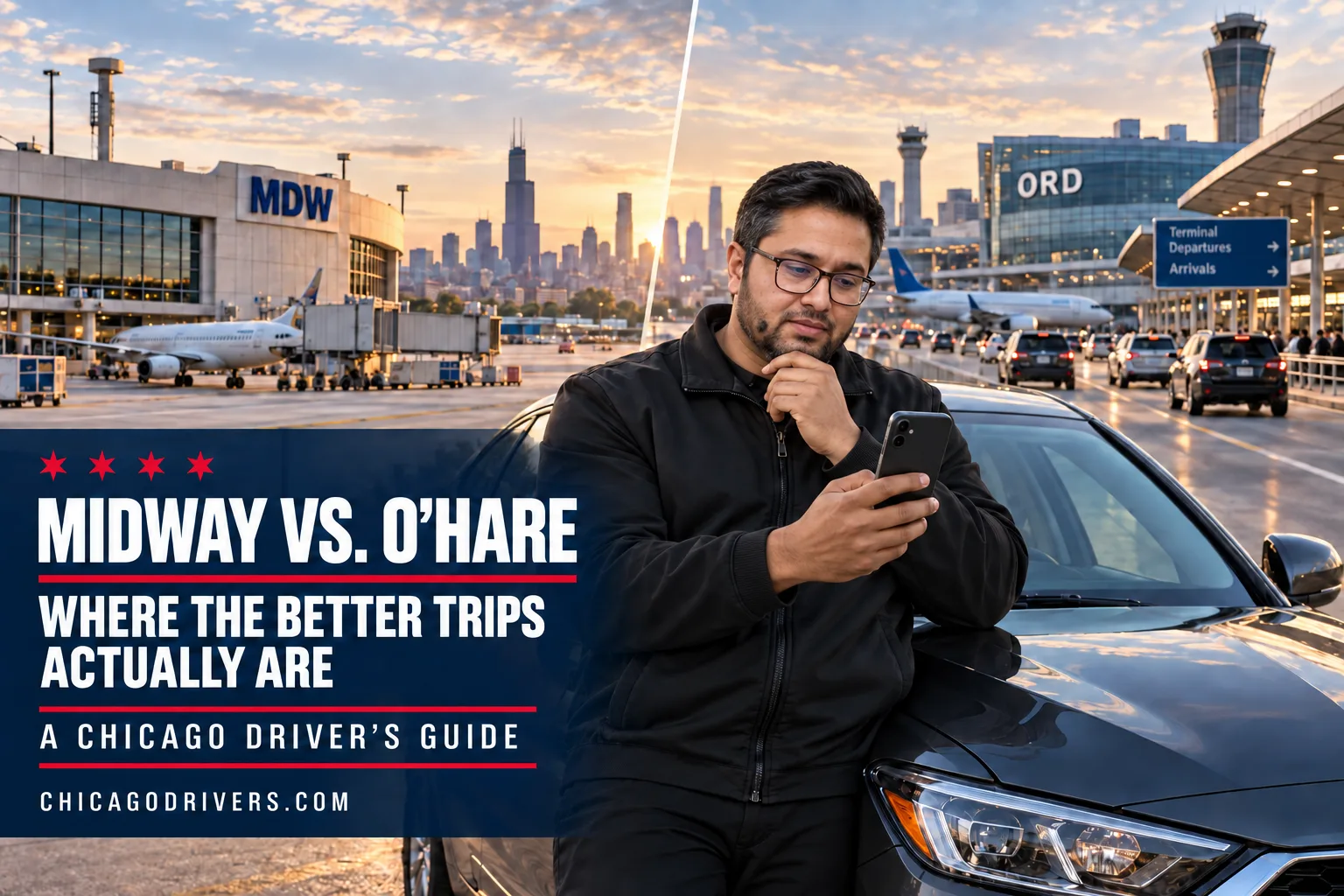 Midway Vs.Ohare, where the better trips actually are